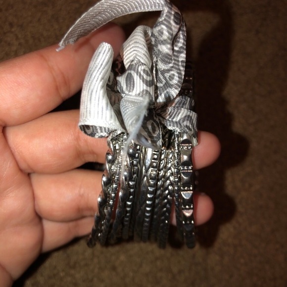 Silver Bangles - Picture 2 of 3